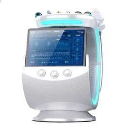 7 in 1 Hydro Beauty Equipment Dermabrasion Ultrasonic RF Skin Scrubber Oxygen Skin Analysis Machine
