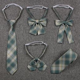 Clothing Sets Uniform Bow Tie Orthodox JK Plaid Student Pine Forest Japanese School AccessoriesClothing