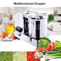 Electric Meat Garlic Dicer Grinder Food Processing Equipment Sausage Filler Beef Chopper Heavy Duty Commercial Meat Mincer