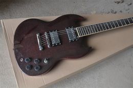 Black and red six string electric guitar we can Customise various styles of guitars