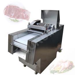 Meat Cutter Chopping Chicken Nugget Machine For Canteen Hotel Meat Processing Maker