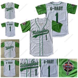 Baseball Jerseys G Baby 1 Jarius Evans Kekambas Jersey 9 Miles Pennfield ii 'Big Poppa' 6 Player ARCHA Archa High Quality Patch Baseball Jerseys White Stripe