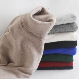 Men's Sweaters Men Sweater And Pullover Cashmere Wool Knitted Jumpers 11 Colours Man Standard Clothes Woollen TopsMen's