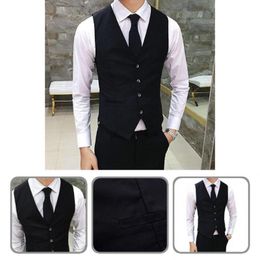 Men's Tank Tops Great Male Waistcoat All Match Plus Size Stitching Formal Autumn WaistcoatMen's