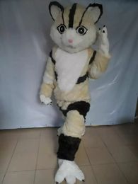 High quality Plush Fox Mascot Costumes Halloween Fancy Party Dress Cartoon Character Carnival Xmas Easter Advertising Birthday Party Costume Outfit