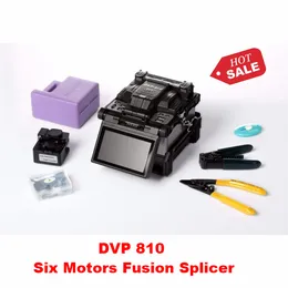 Fibre Optic Equipment Original DVP-810 DVP810 ARC Fusion Splicer Six Motors Core Alignment 8 Seconds Fast Splicing Optical Machine