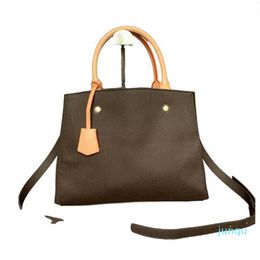 2022-designers Handbags Purses MONTIGNE Bag Women Tote Brand Letter Embossing Genuine Leather Shoulder Bags crossbody