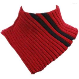 Bow Ties Sitonjwly Adult Knitted Thickened Bib Scarf For Women Neck Guard Female Elastic False Collar High Turtleneck Fake Fier22