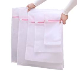 5000Pcs Mesh Laundry Bags 30*40cm Laundry Blouse Hosiery Stocking Underwear Washing Care Bra Lingerie for Travel DH9876
