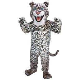 Halloween Costumes For Women and Man Panther Mascot Short Plush Clothes Fancy Dress Xmas Party Game Leopard Parade Suits