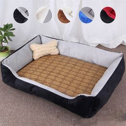 Summer Pet Bed Dog Pillow Beds Pad Mat Pets Sofa Cat House Puppy Cooling Blanket For Large Medium Small Dogs Pets Shop Products 201119