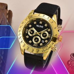 Hot Selling Automatic Dating Mens Watch Luxury Fashion Men And Women Nylon Wristband Clock Quartz Movement Gold And Silver Casual Wristwatch