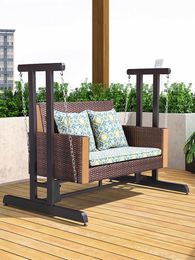 Camp Furniture Outdoor Swing Chair Household Courtyard Double Leisure Garden Balcony ChairCamp