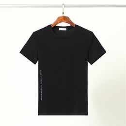 2022 Men Hip Hop T-Shirt Letter Graphic Print T Shirt Cotton Casual Short Sleeve#20