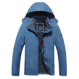 Men's Jackets 6XL 7XL 8XL Thick Plus Size Jacket Winter Men Windproof Hood Parka Mens Hooded And Coats Outwear WindbreakMen's