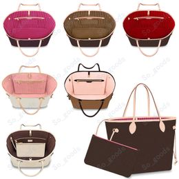 High quality Designer womens never full bags handbags stardust tote Leather neverfulls Shopping Classic Fashion MM GM evening bag