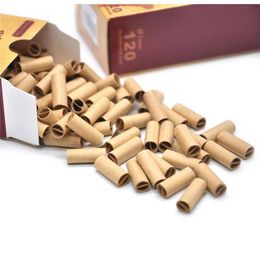 150Pcs Disposable Pipes Tobacco Cigarette Philtre Tip 6mm Pre Rolled Smoking Cigarettes Philtres Holder Rolling Paper Tips Smoking Accessories B0810