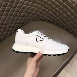 Prad 2022 high quality urban style shoes boots men women white shoes leather flats platform oversized casual outdoor flat sole sneakers UDTX