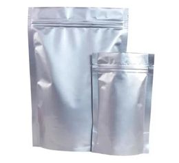 Large Size Aluminium Foil Bag for Food Storage Stand-Up Zipper Resealable Bags Heat Sealable Foods Storage Pouch