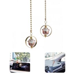 Interior Decorations Funny Hanging Widget Durable Beautiful Car Charm Decor Pendant 2PcsInterior