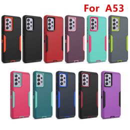 Armour Phone Cases For Samsung S22 Ultra S22 Pro A53 A32 5G A12 A02s TPU Hard PC Frame Shockproof Defender Cover