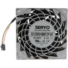 Original fan G1238V48BFZP-87 48V 2.1A 12038 violent 12CM Aluminium fan