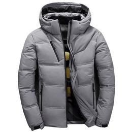 Winter Jackets Mens Casual Warm Thick Quality Men Winter Coat Duck Down Jacket Man 201210