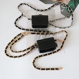 Fashion Mini Designer Bags Woven Waist Chain Decorative Detachable Waist Bag Jeans Belt with Logo