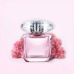 In Stock Women Perfume Fragrance Deodorant pink eau de toilette long lasting time 90ml amazing smell free Fast Delivery