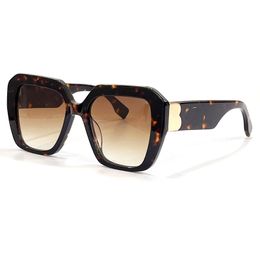 Square Acetate Wrap Sunglasses 2022 Female Retro Plate Gradient Eyewear UV400 Protection Tortoise Luxury Sun Glasses