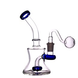 Beaker base Dab Rig Hookahs Glass Water Bongs Smoke Glasses Oil Burner Pipe Heady Bong Cigarette Accessory with 14mm banger