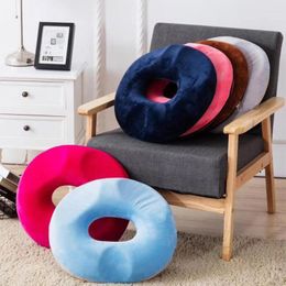 Pillow /Decorative 40Anti Hemorrhoid Massage Chair Seat Hip Push Up Yoga Orthopaedic Comfort Foam Tailbone Car Office C