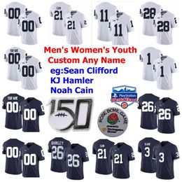 Penn State Nittany Lions College Football Jerseys Gross-Matos Jersey Trace McSorley Paul Posluszny Jack Ham Franco Harris Custom Stitched