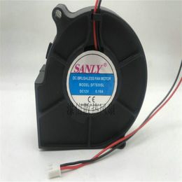 Wholesale fan: 7530 SF7530SL 12V 0.10A 7CM two-wire silent turbo centrifugal humidifier blower fan