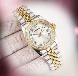 Popular Roman Dial Diamonds RIng Watch 31m Women Mechanical Automatic Movement Self-Winding 904L Stainless Steel Limited Edition Elegant wristwatch montre de luxe