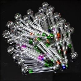 Smoking Pipes Colorf Glass Pipe Pyrex Oil Burner Nail Burning Jumbo Concentrate Thick Clear Great Drop Delivery 2021 Home Garden Hous Dhbir
