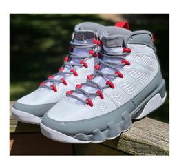 9 Fire Red Mens Basketball Shoes White Cool Grey 9s WMNS Desert Berry outdoor Sports Sneakers 3 Black Gold CT8019-162 us 7-13 With Box