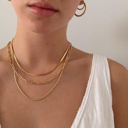 Buy Thin Gold Chain Necklace Online 