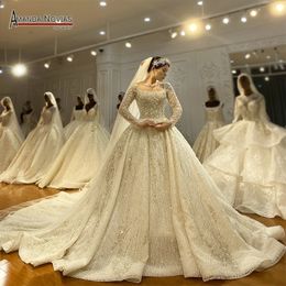 -2020 modestas vestidos de noiva simples para noivas elegantes perseguido tule tule comprimento appliqued lace backless país praia vestidos nupciais