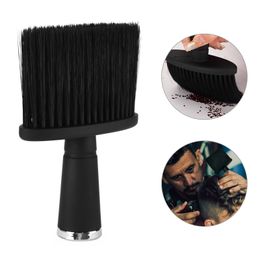 Black nylon hair cleaning brush 1pc