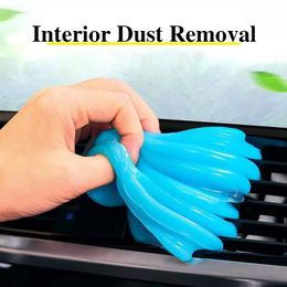 Car Cleaning Tools Gels Clay BarCar Wash Interior Gel Slime Machine Auto Vent Magic Dust Remover Glue Computer Keyboard DirtCar ToolsCar