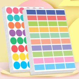 Colorful Kids Children Waterproof School Adhesive Stickers Handmade Business Packaging Label Envelope Decoration