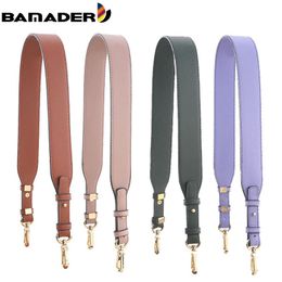 BAMADER Adjustable Bag Strap High Quality Genuine Leather Women Shoulder Strap Fashion Bag Strap In Bag Parts & Accessories New 210302