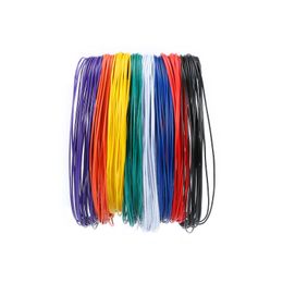 Lighting Accessories 10 Metres 1.3mm PVC Electronic Cable Tinned Copper 26AWG led Insulated Wire