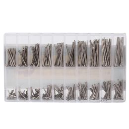 Repair Tools & Kits Tube Friction Pin Pressure Bars Pins & Rivet Ends For Watch Band Clasp Straps Buckles Bracelet Thickness 1.2mm 180pc