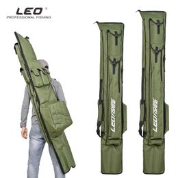 LEO New Arrival Fishing Rod Storage Bag Oxford Cloth Multifunctional Large Capacity Fishing Backpack Carrier 175cm 195cm
