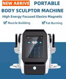 Emslim Neo Electromagnetic 2 Handles Tesla Body Sculpting Slimming Machine Muscle Stimulator Fat Burnning Ems Training Hiemt Fitness Machine