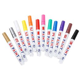 Waterproof Marker Pen Tyre Tyre Tread Rubber Permanent Non Fading Paint Pens