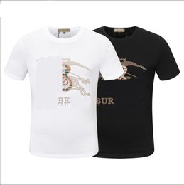 Mens T Shirts Summer Men T-Shirts Short Sleeve Top Designer Tees Badge Shirt Man Tshirts Clothes Size M-3XL High Quanlity#383