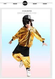 Stage Wear Children's Hip-hop Jazz Dance Costumes For Boys And Girls In Primary School Children Hiphop Performance ClothingStage